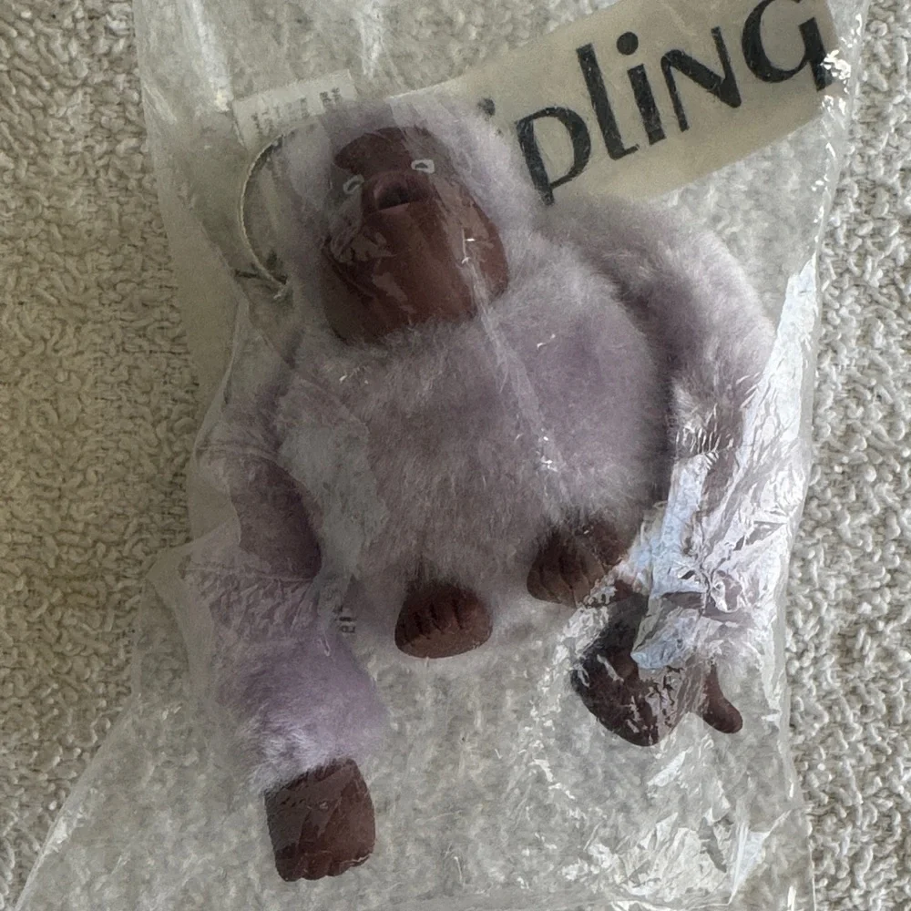 Kipling Plush Monkey Keychain Bag Charm